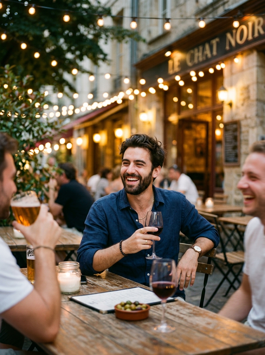 Out with friends lifestyle photo